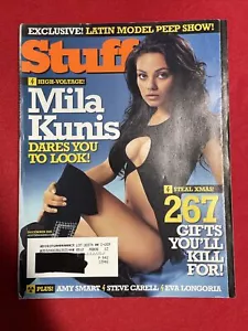 STUFF MAGAZINE 2005 DECEMBER MILA KUNIS Ana Hickmann #73 - Imagen 1 de 2