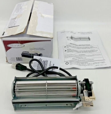 Soplador de circulación agradable para espacio libre doble chimenea inserto Foto 1 de 4