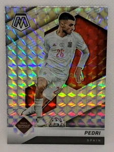 2021-22 Panini Mosaic Road to World Cup #130 PEDRI Mosaic SILVER PRIZM - Picture 1 of 8