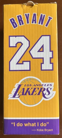 KOBE BRYANT Los Angeles Lakers Legend NBA Champion Trophy SGA Bobblehead NIB! Cover