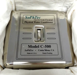 NIB SoPhTec International Model C-500 Physical Water Conditioner Unit NIB - Picture 1 of 6