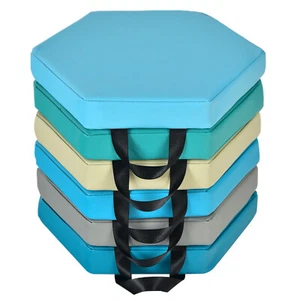 Multifunction 6PCS Hexagon Toddler Floor Cushions Classroom Seating w/Handles - Picture 1 of 8
