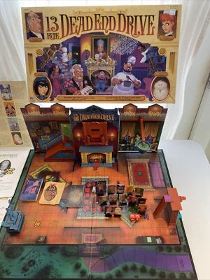 Vintage 1993 100% Complete 13 Dead End Drive Board Game Horror Murder Mystery - Image 1 of 4