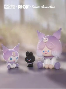 Figura Charcori 150% Finding Unicorn Rico x Sanrio Kuromi Exclusiva - Imagen 1 de 12