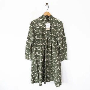 Batsheva x Laura Ashley Cumbria Dress Size 8 NEW Abercastle Print Green Floral - Picture 1 of 23