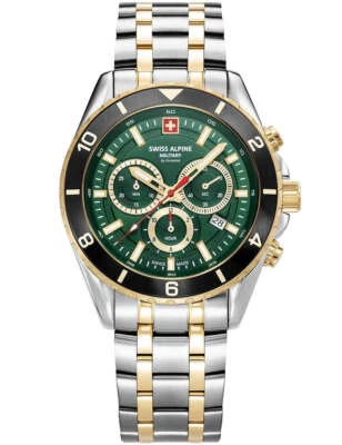 Reloj Hombre Swiss Alpine Military 7034.9148 Sierra Cronógrafo 43mm 10ATM Foto 1 de 4