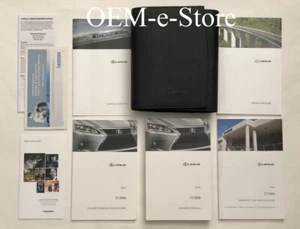 2015 Lexus CT 200h CT200h Hybrid CT F-Sport Owner's Manual Handbook Guide Set - Picture 1 of 10