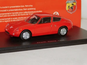 ABARTH SIMCA 1300 RED SPARK S1303 1:43 - Bild 1 von 5