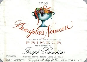 Vintage Beaujolais Nourveau Primeur Original French Wine Label B899 - Picture 1 of 1