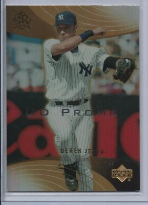2005 Reflections Derek Jeter UD Promo #93 NEW YORK YANKEES - Image 1 of 2