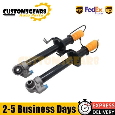 Pair Rear Shock Absorber Struts EDC Fit BMW E38 740i 740iL 750i 750iL 1995-2001 - Image 1 of 4