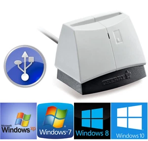 CHERRY ST-1000U USB HBCI CARDMAN 2020 KARTENLESER CHIPKARTENLESER BIS WINDOWS 10 - Bild 1 von 1