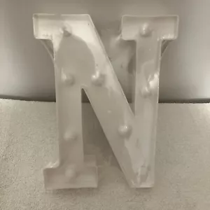 LED Marquee Light N, Warm White, Still Wrapped In Plastic - Picture 1 of 2