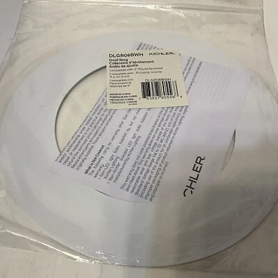 Anillo Goof Universal Directo al Techo Kichler DLGR06BWH Blanco Foto 1 de 4