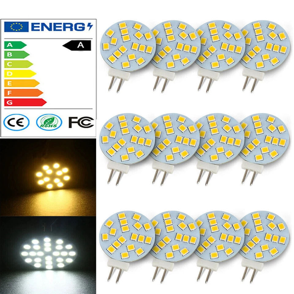 G4 LED Birne 20W 12V LED Bi-Pin Basis AC/DC10-30V 2W Ersetzt  Halogen Glühbirne - Bild 1 von 4