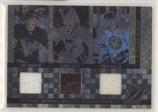 2010-11 Zenith Mozaics Triple Materials Eric Tangradi Jordan Staal #16 Rookie RC