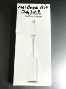 NEU VERSIEGELT Apple Thunderbolt auf FireWire 800 Adapter MD464LL/A, A1463 TB2-FW800 - Bild 1 von 5