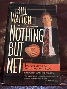 BILL WALTON signed NOTHING BUT NET 1st Ed HC Book UCLA BRUINS Boston Celtics #5 - Picture 1 of 5