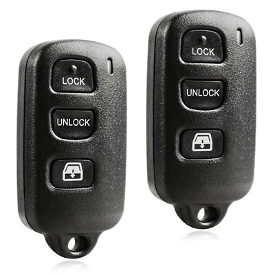 2 Key Fob Remote Replacement for 2003-2007 Toyota Sequoia 4Runner ELVATDD - Изображение 1 из 4