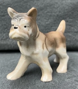 Vintage Boxer English Bull Dog Porcelain Figurine Japan - Picture 1 of 10