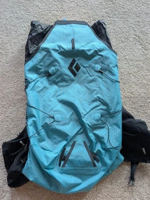 Nuevo paquete Black Diamond Distance 15L - para mujer M - pátina - trail running Foto 1 de 4