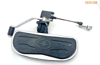 Yamaha XVS1100 VStar V-Star 1100 2002 02 reposapiés izquierdo palanca de cambios pedal de cambio Foto 1 de 4