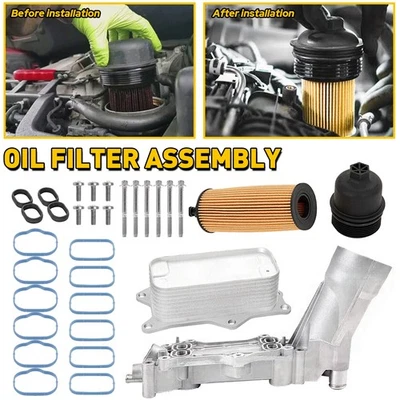 Carcasa de aceite de filtro de motor nueva para Ram 1500 ProMaster 2500 3500 2014-2016 3,6 L V6 Foto 1 de 4