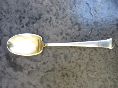 Tiffany & Co Sterling Silver Windham Salad Serving Spoon Gold Washed 9 7/8" - Image 1 of 4