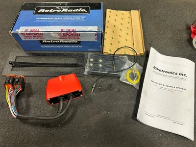 RADIO RETRO Kit de instalación de radio de repuesto 4401-0177 BT1004X para 96-97 FLH/T Foto 1 de 4