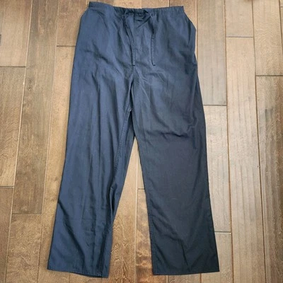 Pantalones de trabajo médicos cómodos naturales azul marino uniforme natural - talla grande Foto 1 de 4