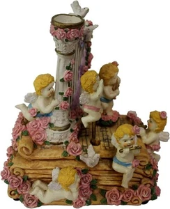 Cherubs Music Band Music Figurine FREE SHIPPING - Picture 1 of 2