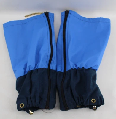 Polainas de Senderismo North by Northeast Años 80 De Colección Azul Tela Gore-Tex Pawtucket RI Foto 1 de 4
