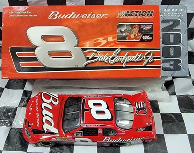 Dale Earnhardt Jr #8 Budweiser Talladega Win Raced Version 2003 Monte Carlo 1:24 - Image 1 of 4