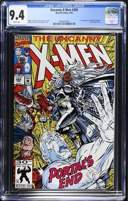 Uncanny X-Men 285  CGC 9.4 NM  White Pages    (R) - Image 1 of 2