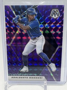 2021 Panini Mosaic - Adalberto Mondesi Purple Camo Prizm /49 (E406) - Picture 1 of 3