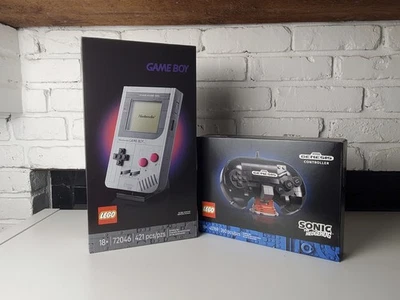 Lego 72046 Game Boy Lego 40769 Controlador Sega Genesis En Mano Envío Rápido Foto 1 de 4