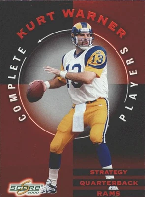 2000 Score Complete Players #CP12 Kurt Warner - FB - Image 1 of 2