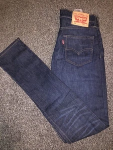 LEVI'S 510 Jeans Mens Blue Slim Skinny W30 L34 - Picture 1 of 4
