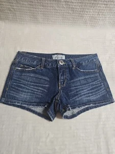 Aeropostale Juniors Shorts Size 3 / 4 Denim Jean Bootie Short Shorts - Picture 1 of 7