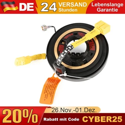 Schleifring Wickelfeder passt für SEAT AROSA CORDOBA VW GOLF 3 4 POLO PASSAT - Bild 1 von 4