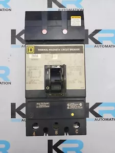Square D KA36200 Thermal Magnetic Circuit Breaker 3P 200A 250VDC 600VAC - Picture 1 of 4