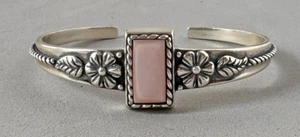 Carolyn Pollack Relios Sterlingsilber & Perlmutt Armreif Armband; X651 - Bild 1 von 7