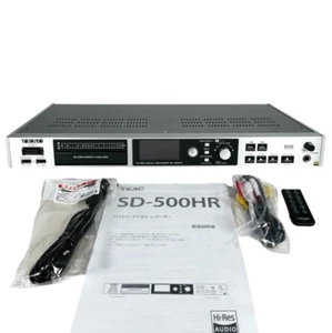 TEAC SD-500HR registratore master ad alta risoluzione argento audio digitale Giappone - Foto 1 di 8