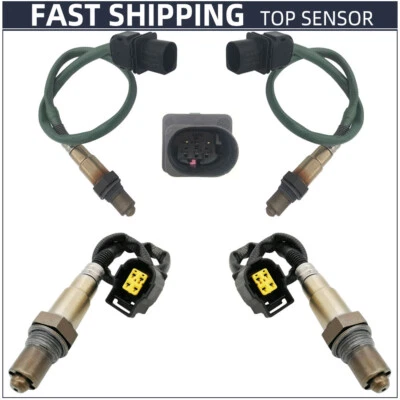 Sensor de oxígeno delantero + trasero 4 piezas para Mercedes-Benz S550 E550 tracción trasera ML350 ML550 Foto 1 de 4
