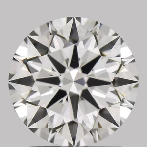 Round Cut E Color, VS1 Clarity Lab Grown CVD Diamond 0.60 Carat - Picture 1 of 3