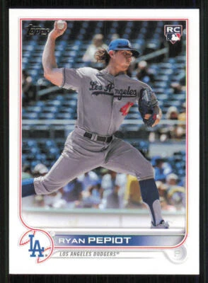 2022 Topps Update #US109 Ryan Pepiot RC - Image 1 of 2