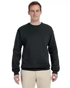 Fruit Of The Loom Men's Blank Fleece Sweatshirt Pullover Size + Color - Picture 1 of 28