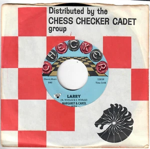 MARGARET & CAROL He's My Guy Oh No He's Mine 1964 R&B Girl group SP Checker 45T - Picture 1 of 4