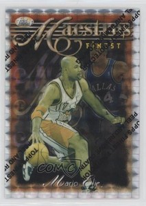 1996-97 Topps Finest Uncommon - Silver Refractor Mario Elie Uncommon Silver #105