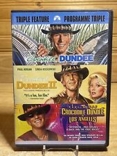 Crocodile Dundee Trilogy Triple Feature DVD Crocodile Dundee II 2 in Los Angeles